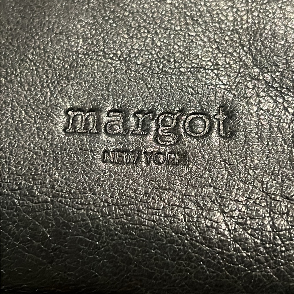 MARGOT NEW YORK Pebbled Leather Crossbody Handbag - Picture 9 of 11